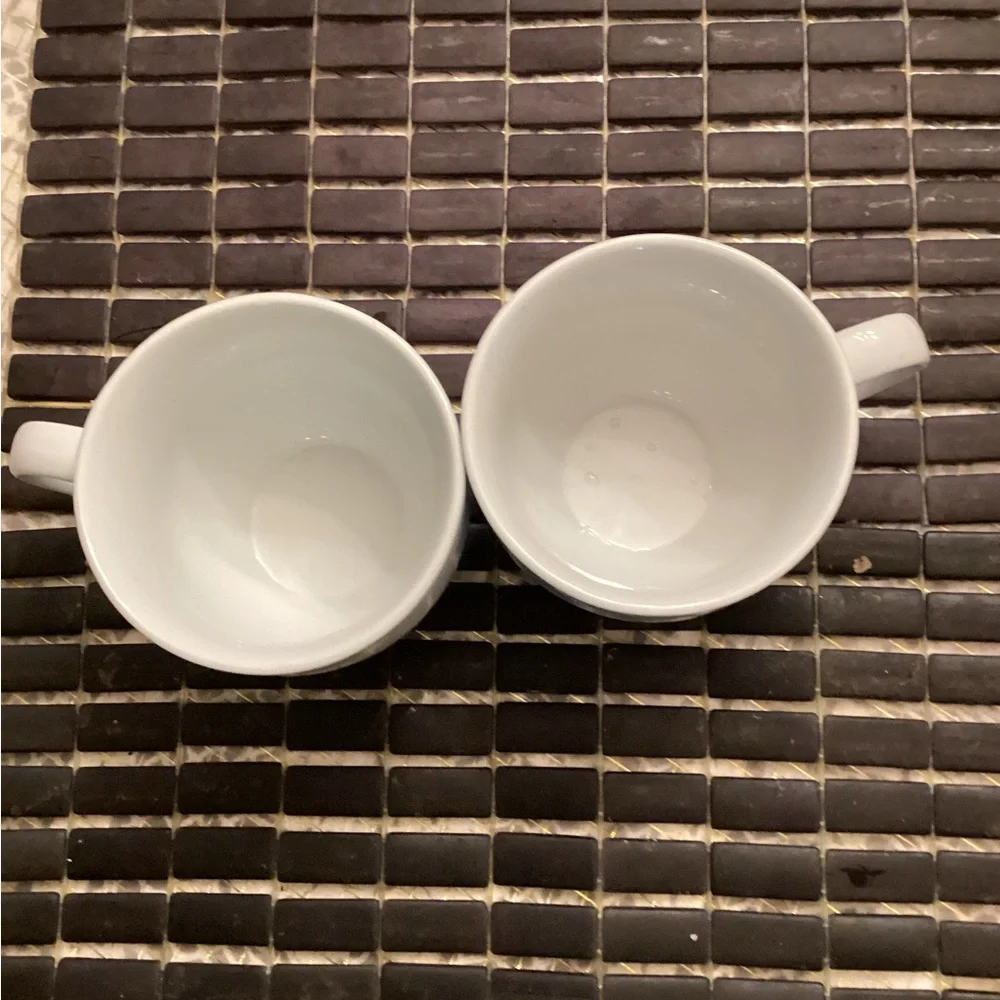 Crate & Barrel large cups